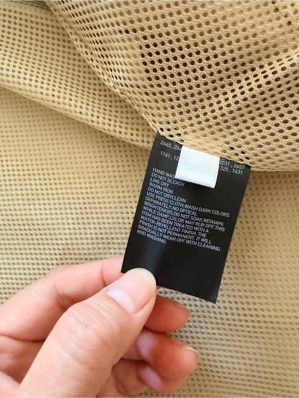 Men's Lightweight Uniqlo Coach Jacket - Beige - Picture 5 of 10